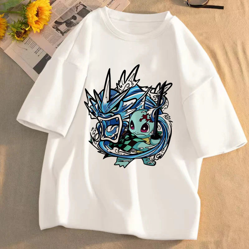 Demon Slayer Graphic T-Shirt – Unisex Anime Tee
