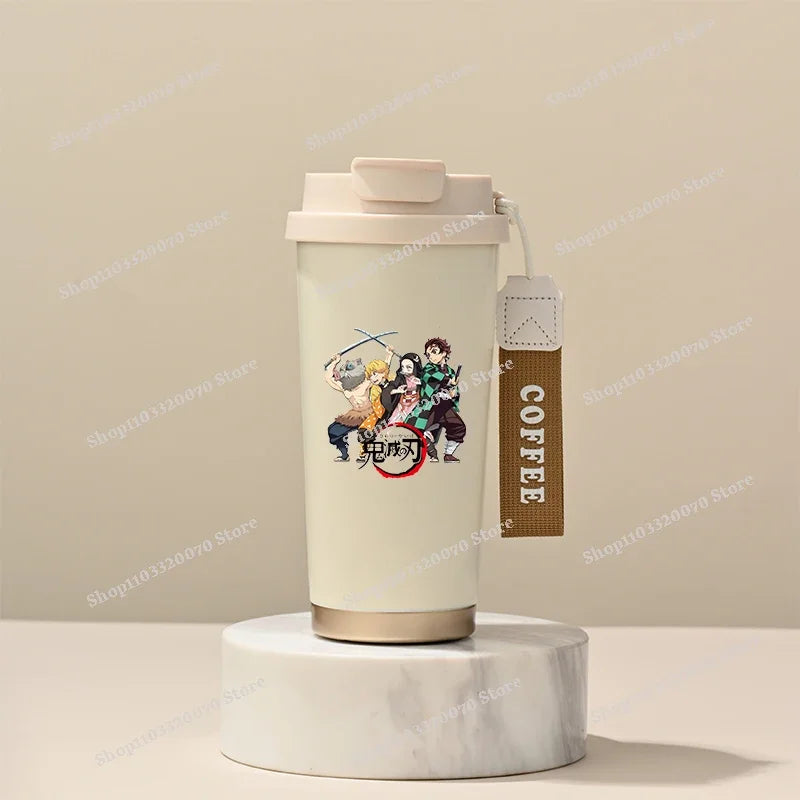 Demon Slayer Stainless Steel Tumbler – Anime Water Bottle