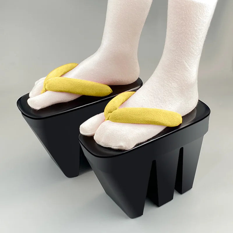 Japanese Geta Wooden Sandals 14cm – Cosplay Clogs
