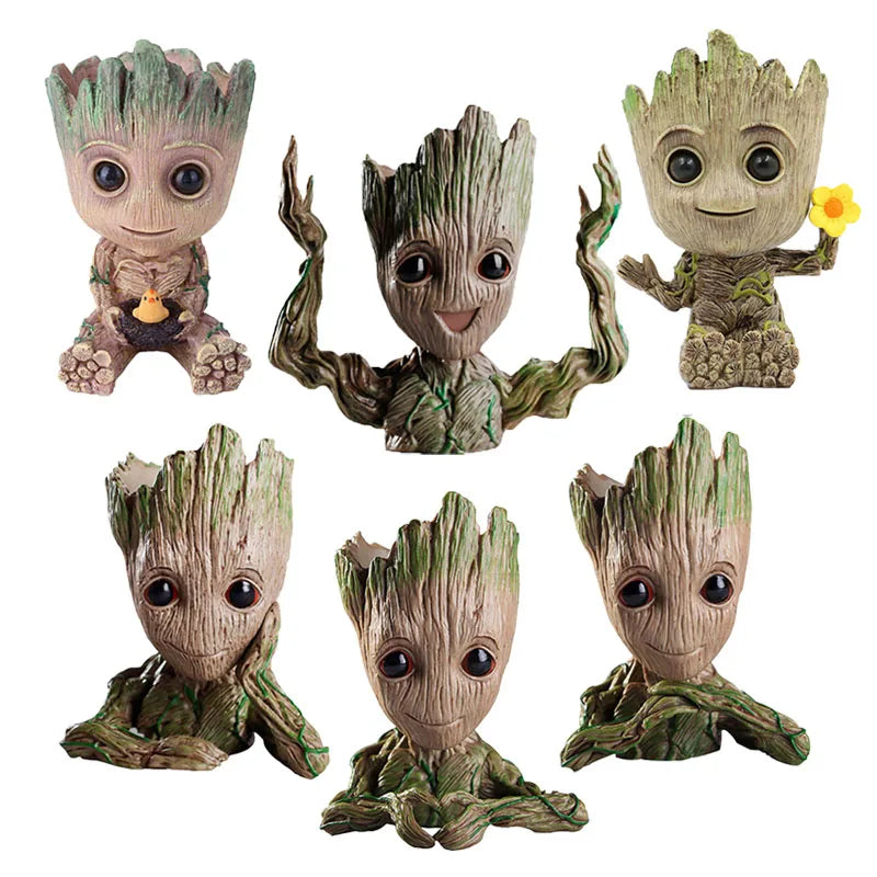 Groot Flower Pot – Planter & Pen Holder Figurine