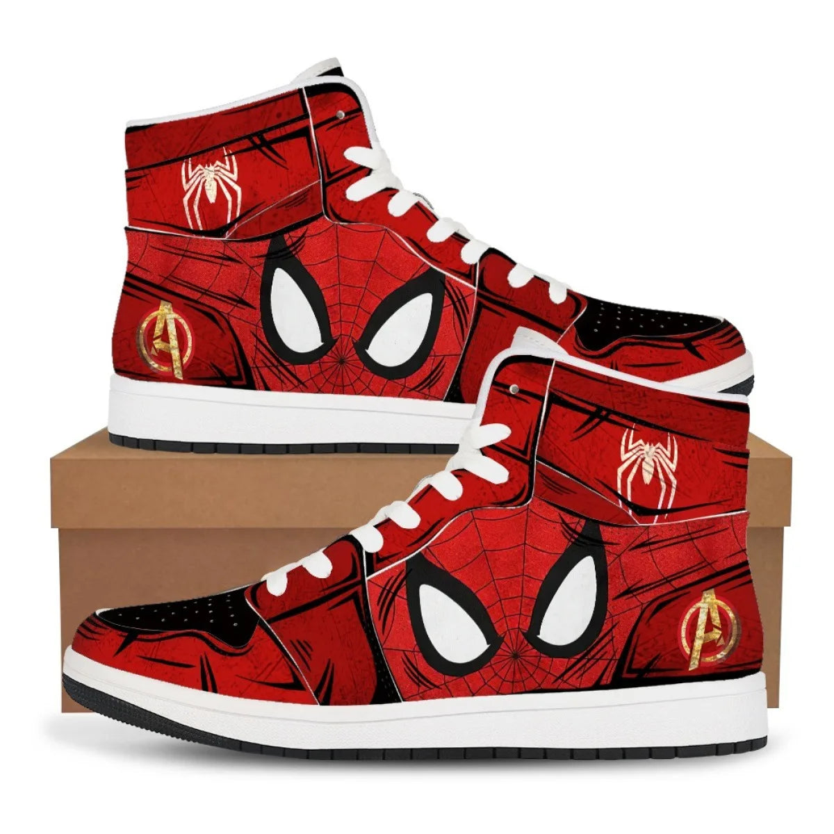 Spider-Man & Deadpool High-Top Sneakers – Marvel