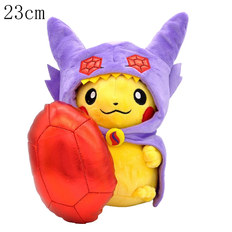 Pokémon Plush Toys – Pikachu, Eevee, Gengar & More