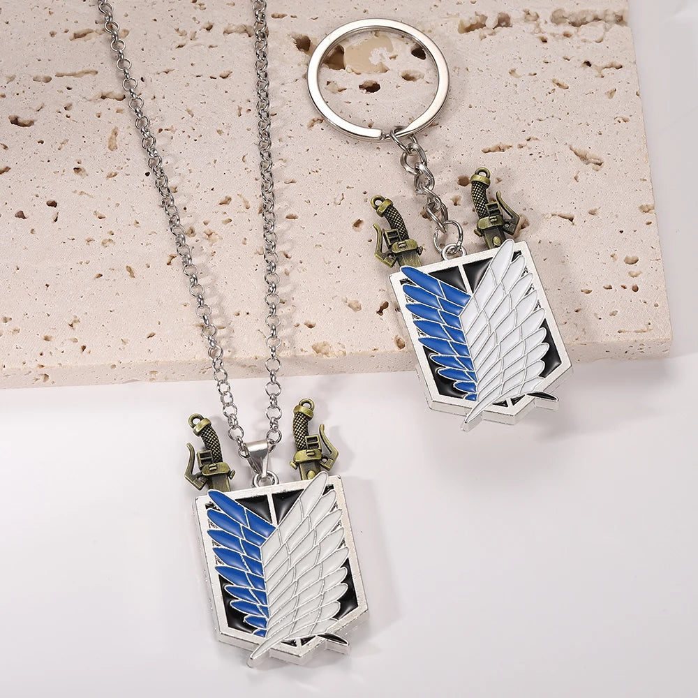 Wings of Freedom Necklace – Attack on Titan Survey Corps