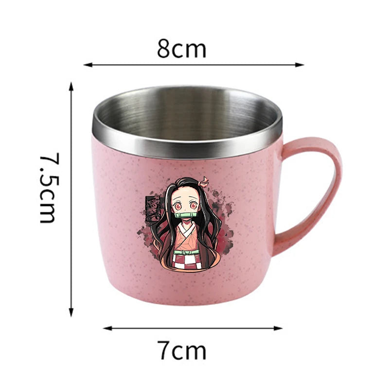 Demon Slayer Insulated Mug – Anime Stainless Steel Cup