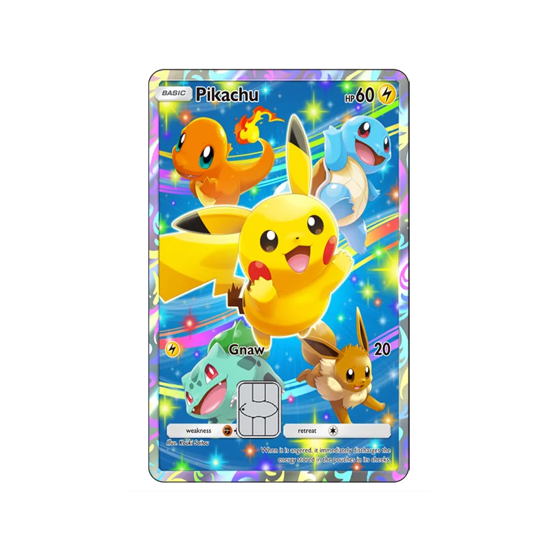 Mewtwo Pokémon Card Skin Sticker – Credit Card Decal