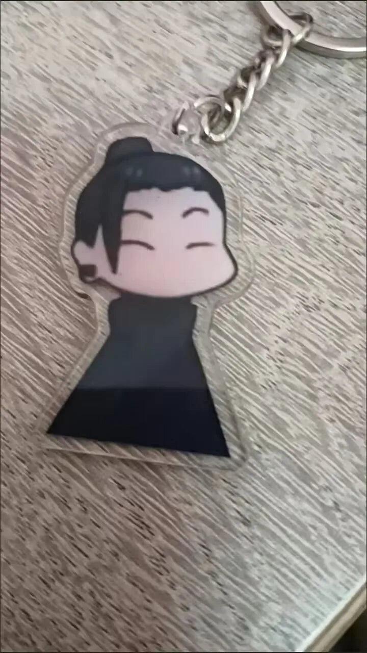 Gojo & Geto Matching Keychain Set – Jujutsu Kaisen