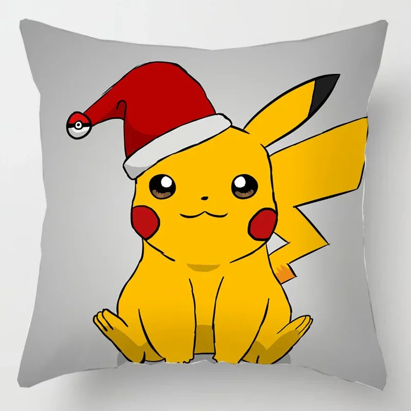 Pikachu Pillow Cover 45x45cm – Pokémon Cushion Case