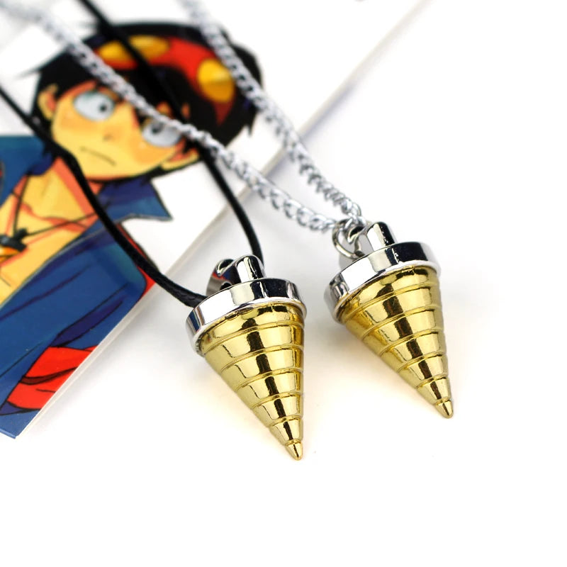 Simon Spiral Core Drill Necklace – Gurren Lagann