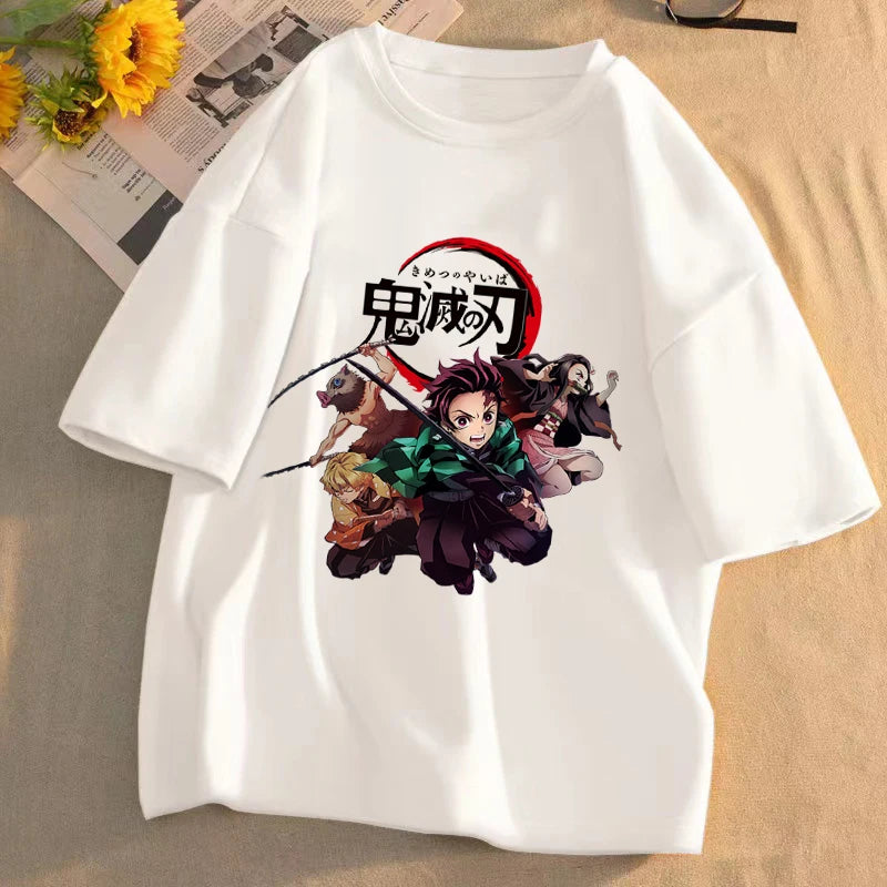 Demon Slayer Graphic T-Shirt – Unisex Anime Tee