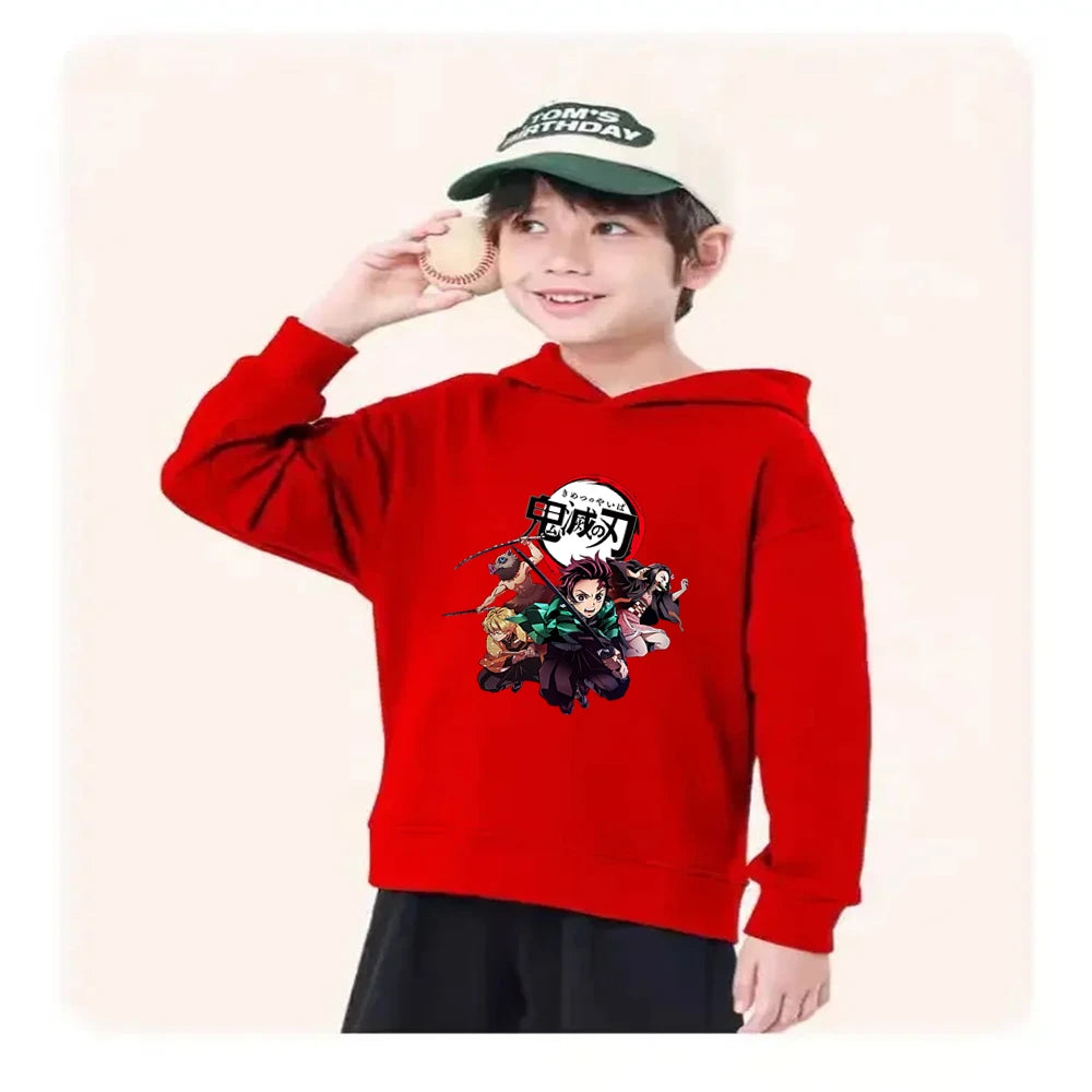 Demon Slayer Kids Hoodie & Pants Set
