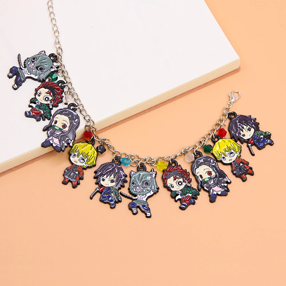 Demon Slayer Nezuko Charm Bracelet