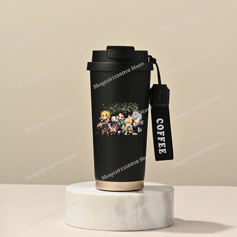 Demon Slayer Stainless Steel Tumbler – Anime Water Bottle