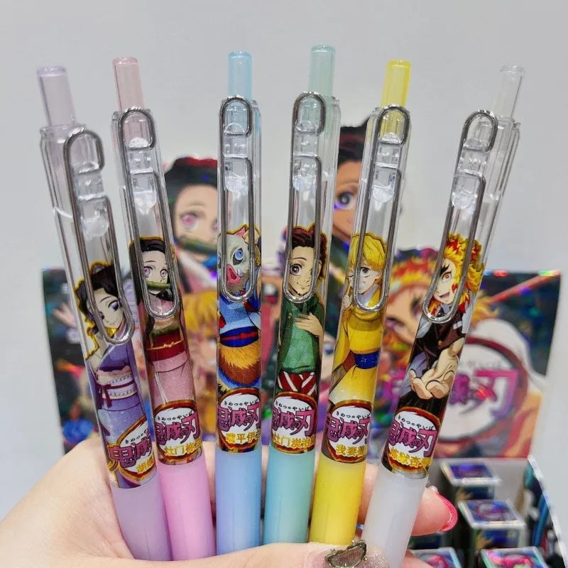 Demon Slayer Blind Box Gel Pen – Anime Character Pen
