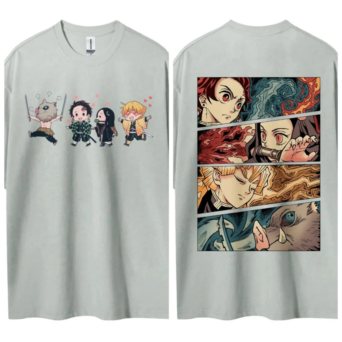 Demon Slayer Short-Sleeve Sports T-Shirt – Anime Tee