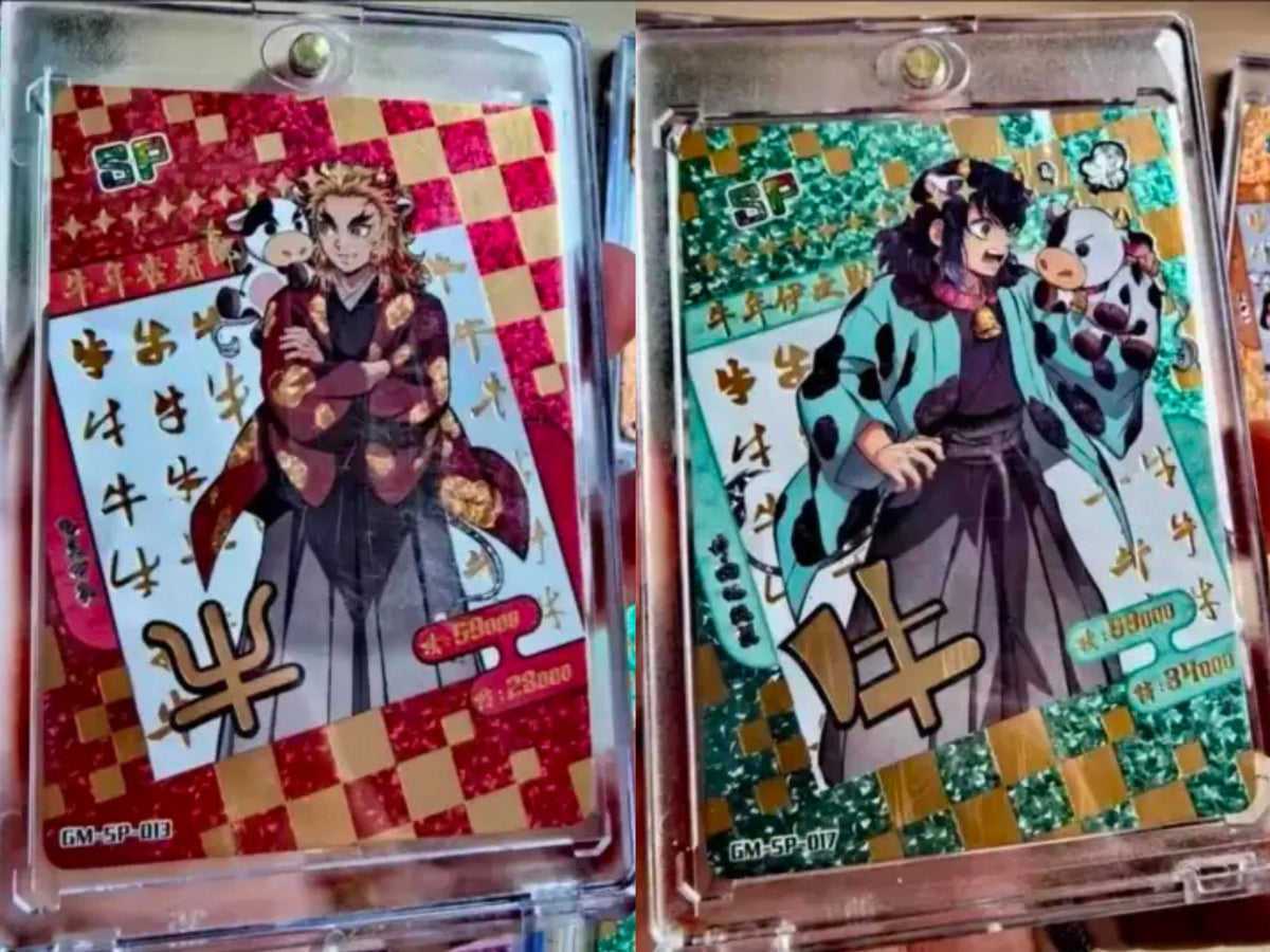 Demon Slayer Collectible Cards – Tanjiro, Nezuko, Rengoku & More