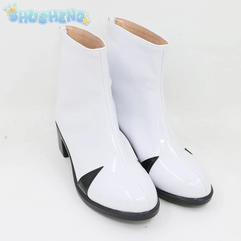 Ayanami Rei Cosplay Boots – Evangelion Anime Heels