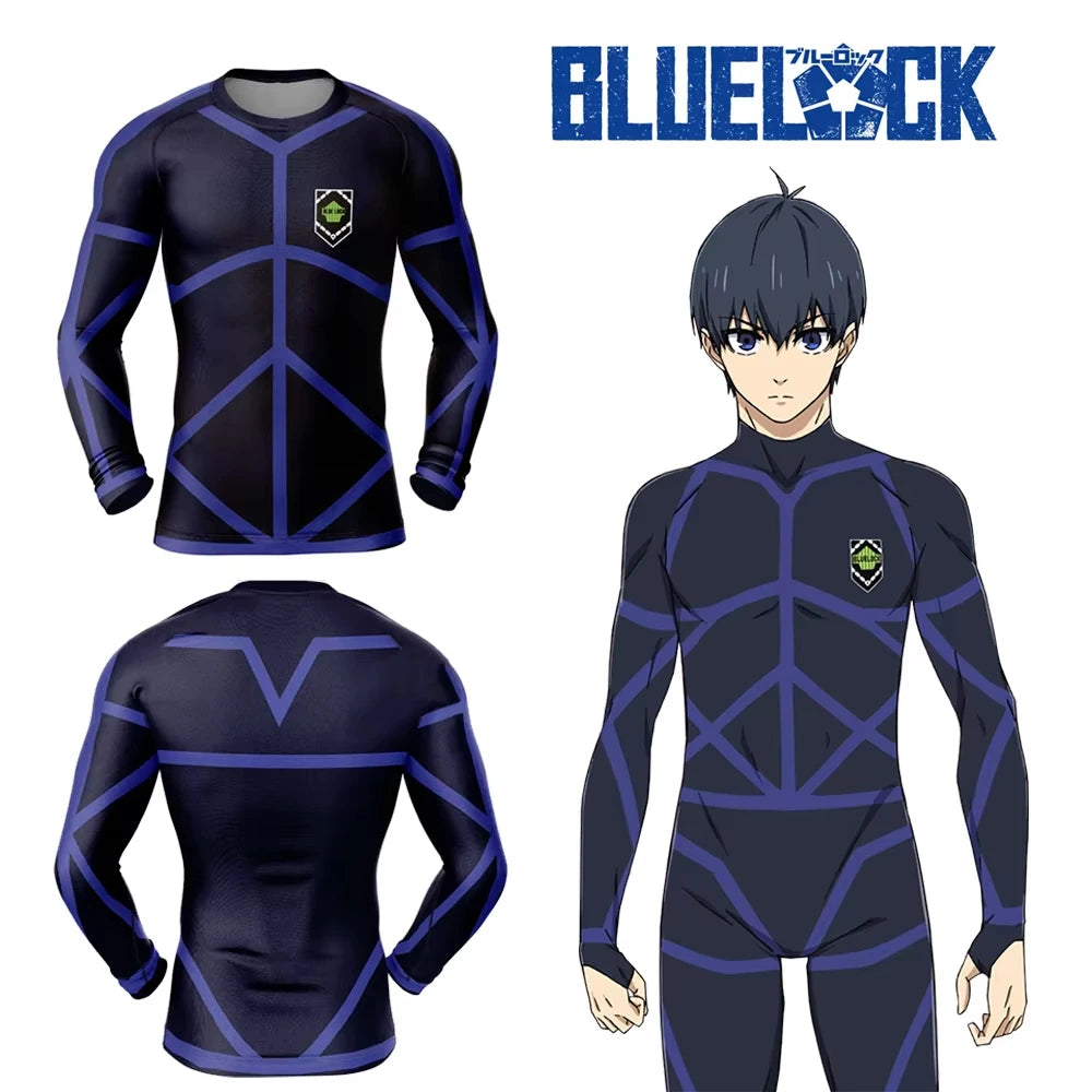 Isagi & Nagi Football Jersey – Blue Lock Anime Shirt