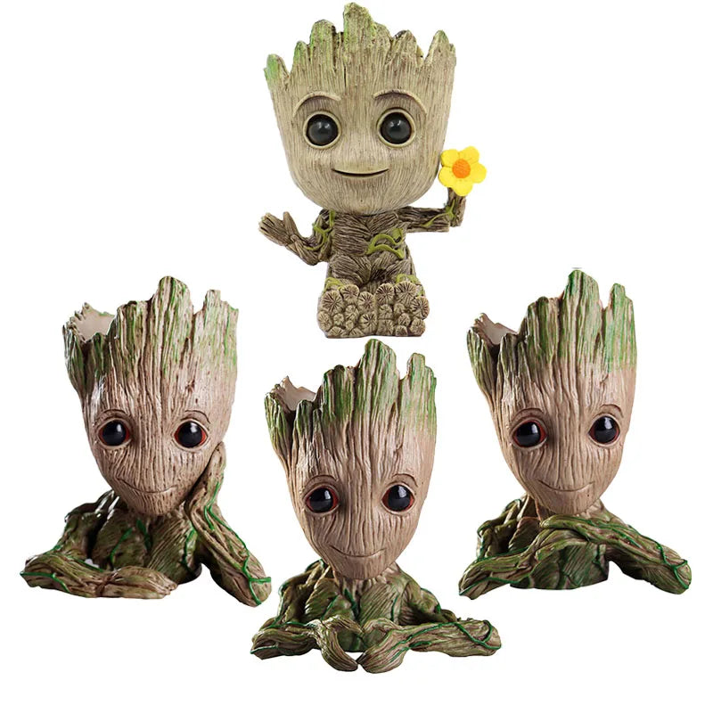 Groot Flower Pot – Planter & Pen Holder Figurine