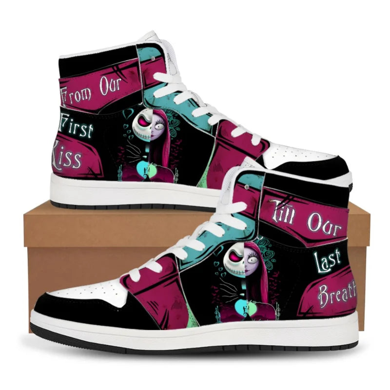 Jack Skellington High-Top Sneakers – Nightmare Before Christmas
