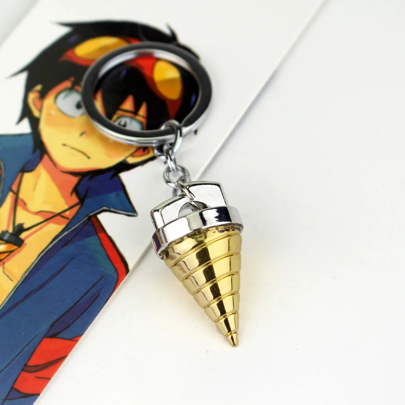 Simon Spiral Core Drill Necklace – Gurren Lagann