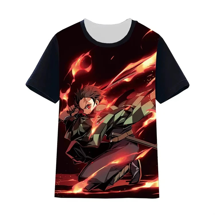 Tanjiro & Nezuko T-Shirt – Demon Slayer Graphic Tee