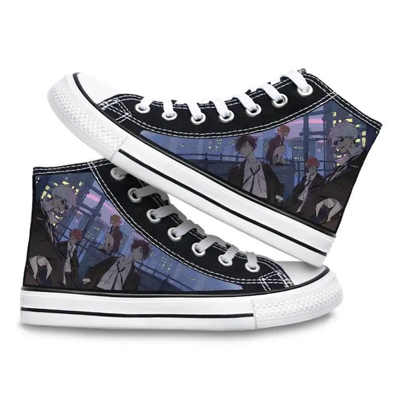 Gojo Satoru High-Top Sneakers – Jujutsu Kaisen Shoes