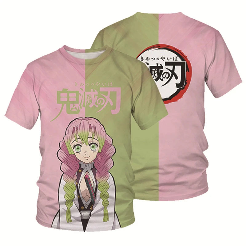 Demon Slayer Kids 3D T-Shirt – Anime Tee