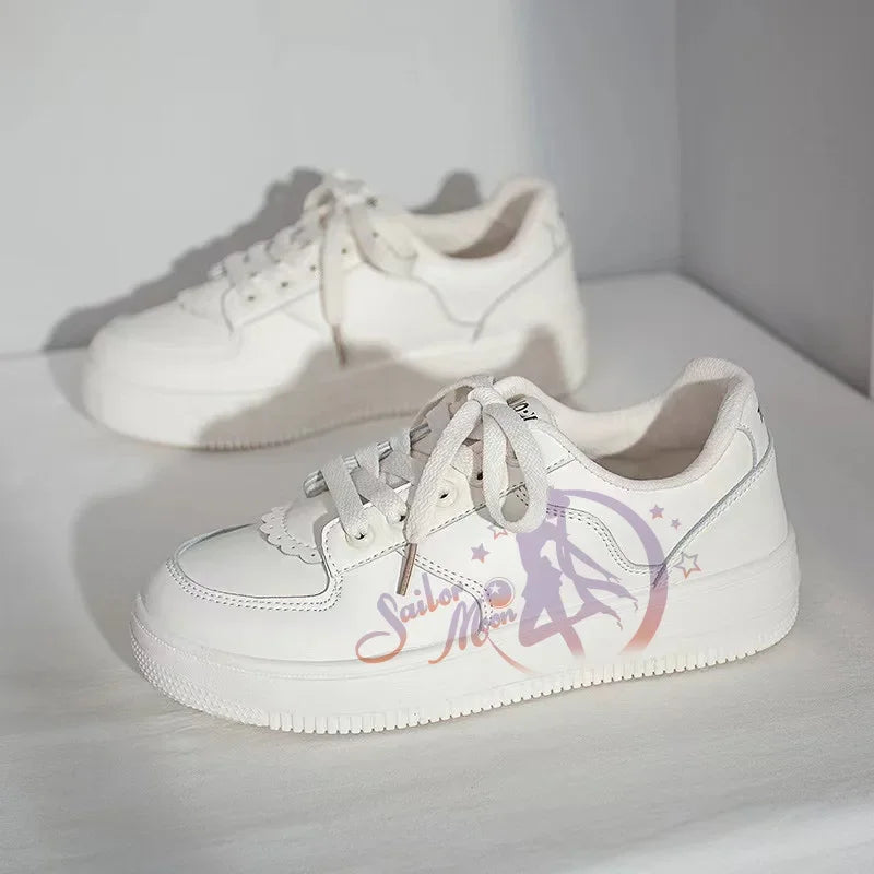 Usagi Tsukino Platform Sneakers – Sailor Moon Anime Shoes