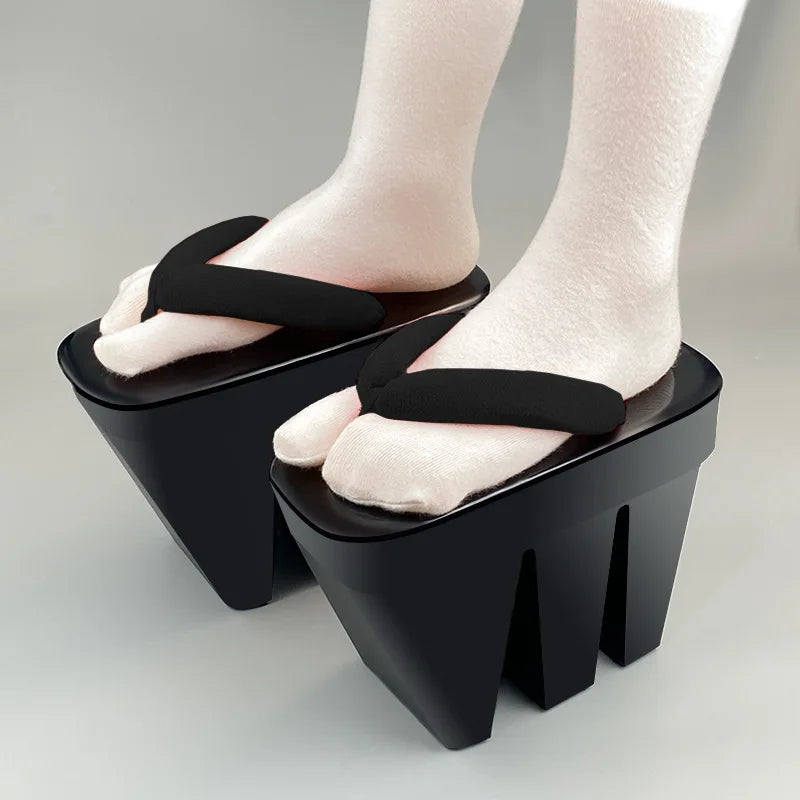 Japanese Geta Wooden Sandals 14cm – Cosplay Clogs