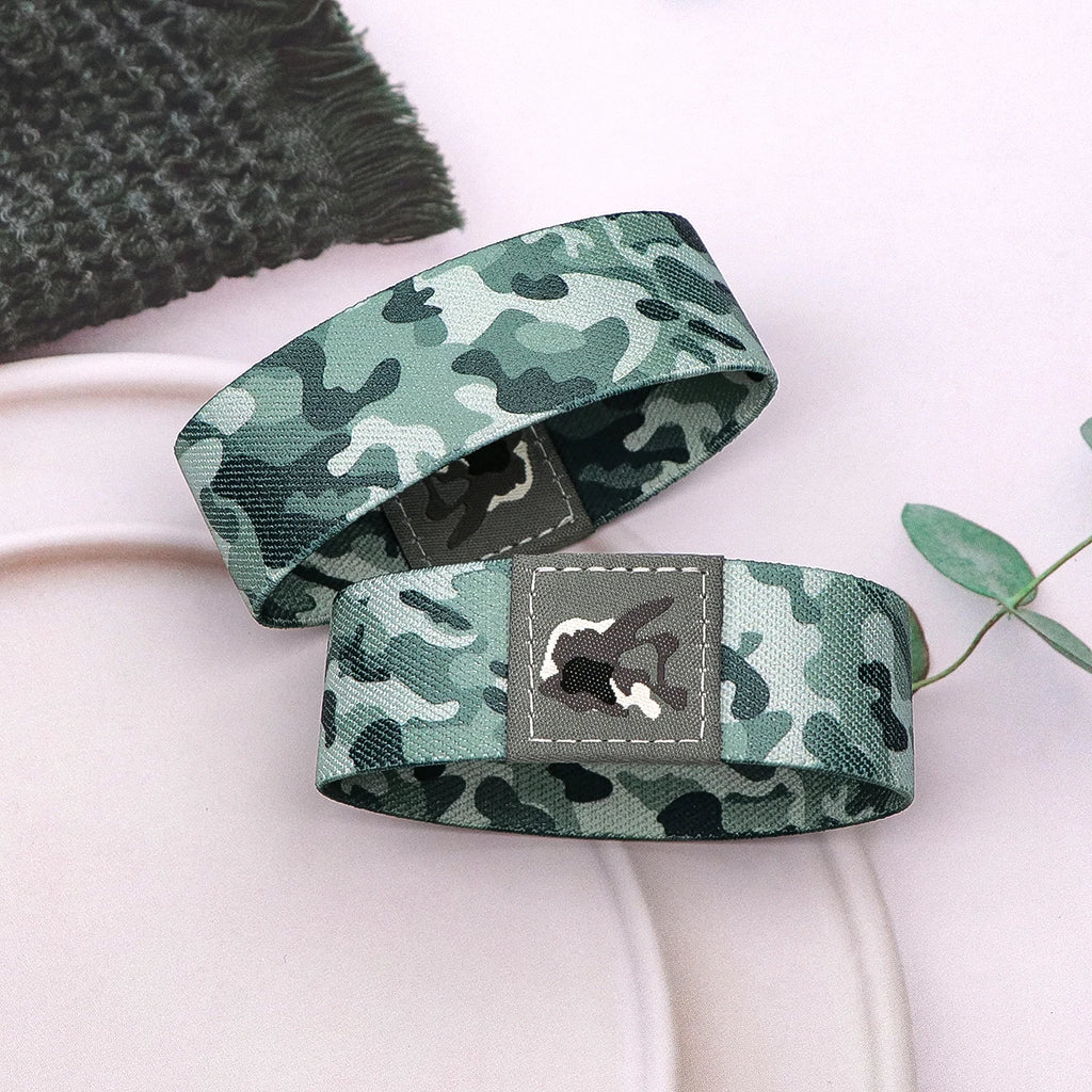 Sunflower Art Waves Wristband Bracelet