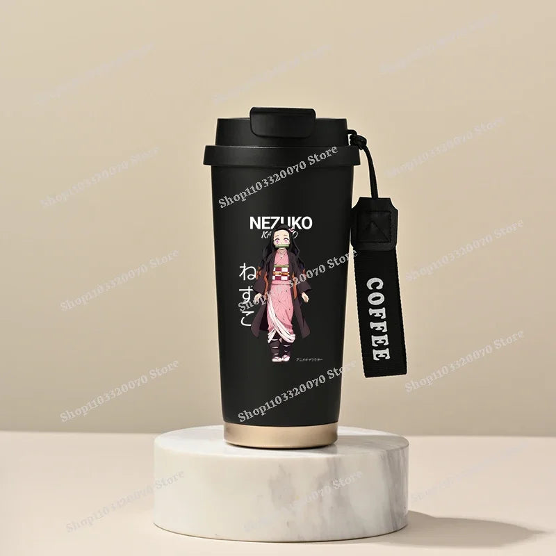 Demon Slayer Stainless Steel Tumbler – Anime Water Bottle