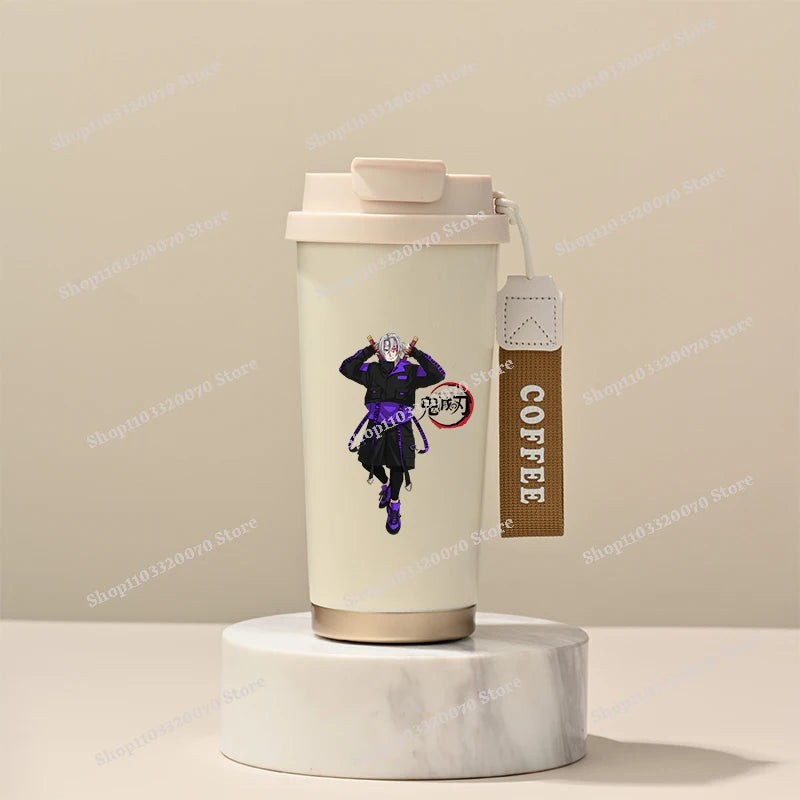 Demon Slayer Stainless Steel Tumbler – Anime Water Bottle