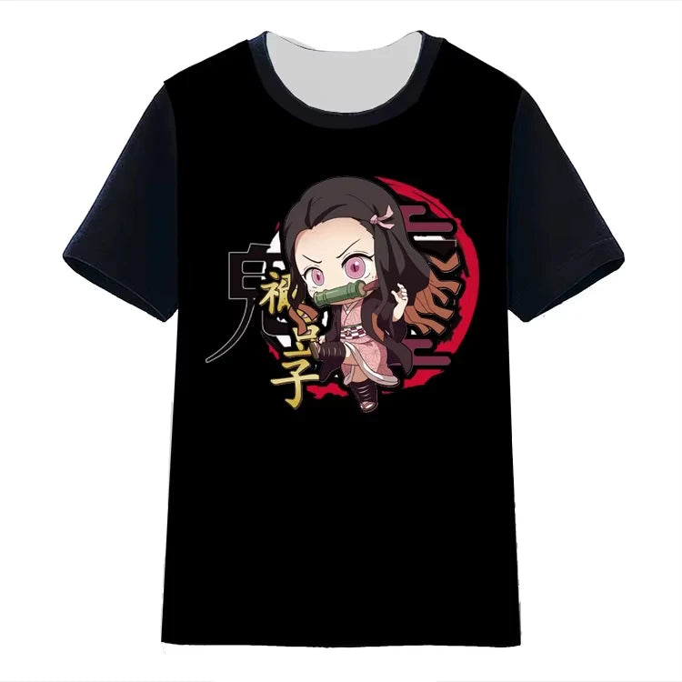 Tanjiro & Nezuko T-Shirt – Demon Slayer Graphic Tee