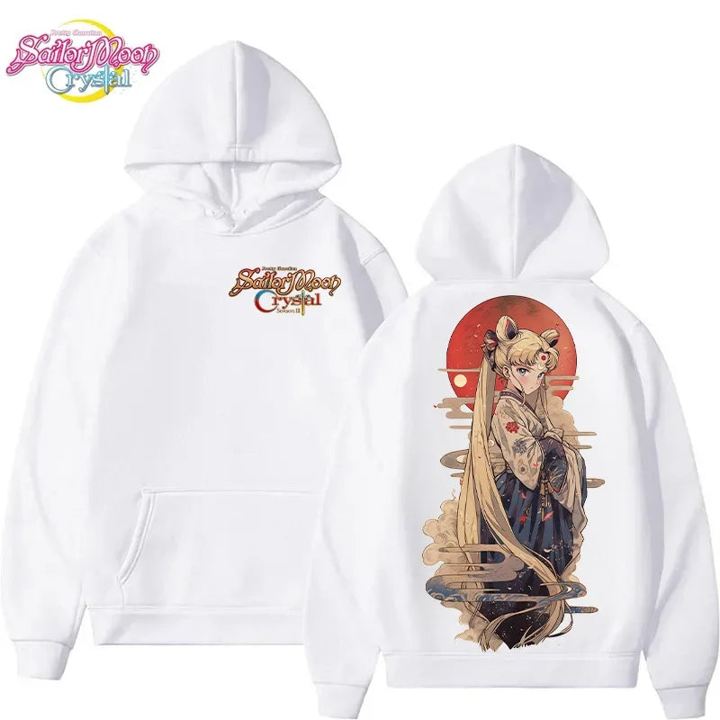 Sailor Moon Crystal Hoodie – Usagi Print Sweatshirt
