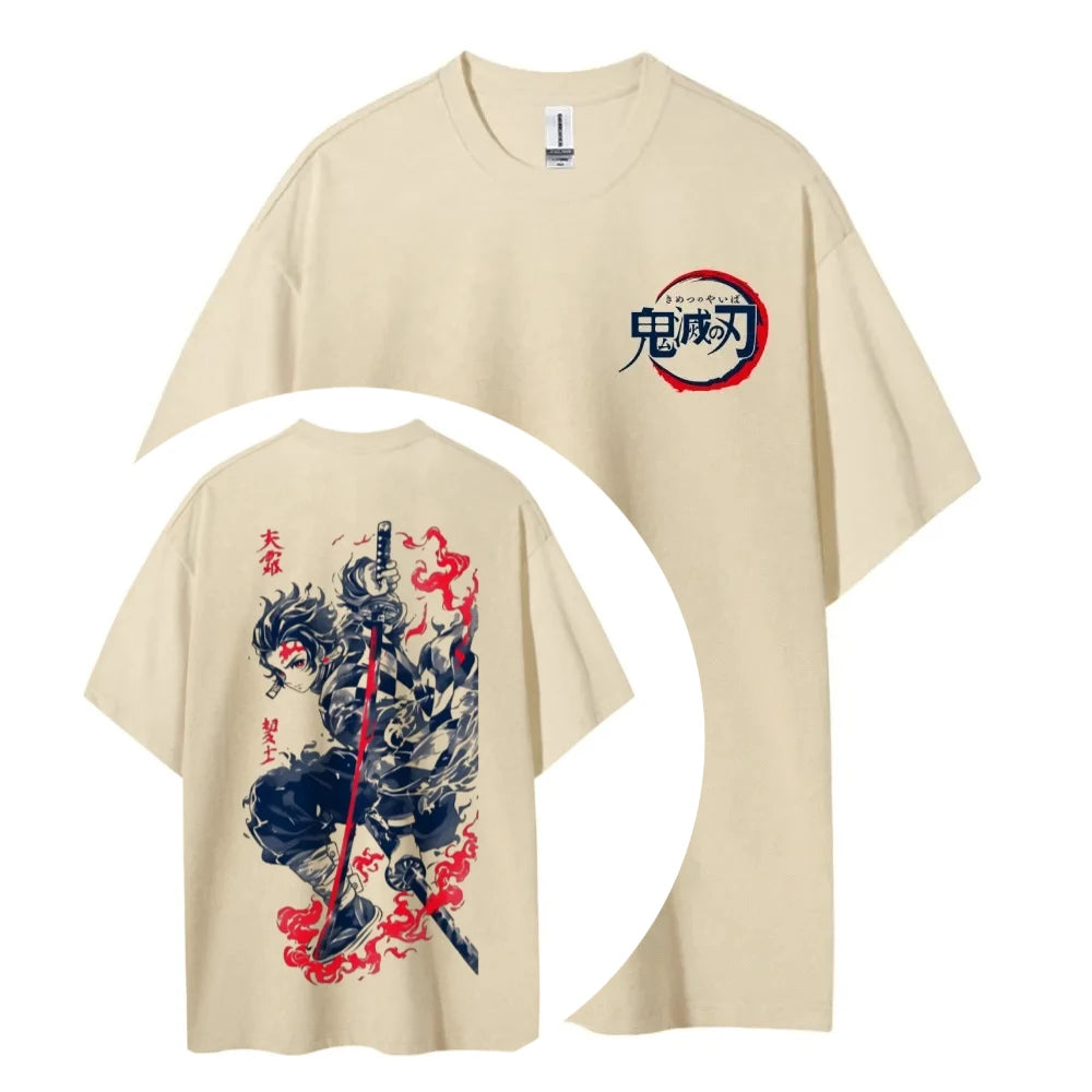 Demon Slayer Unisex Cotton T-Shirt – Anime Tee