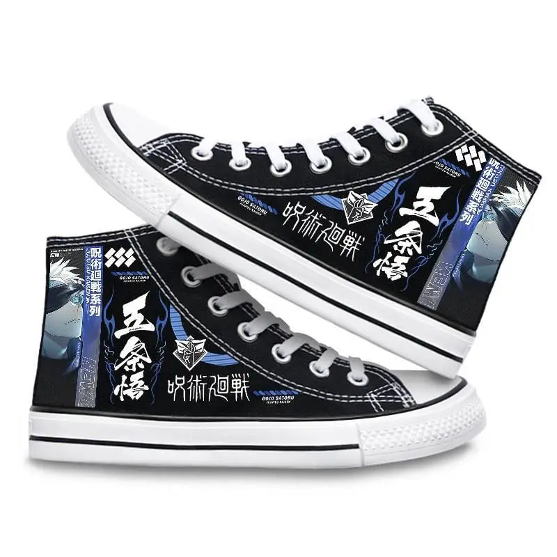 Gojo Satoru High-Top Sneakers – Jujutsu Kaisen Shoes