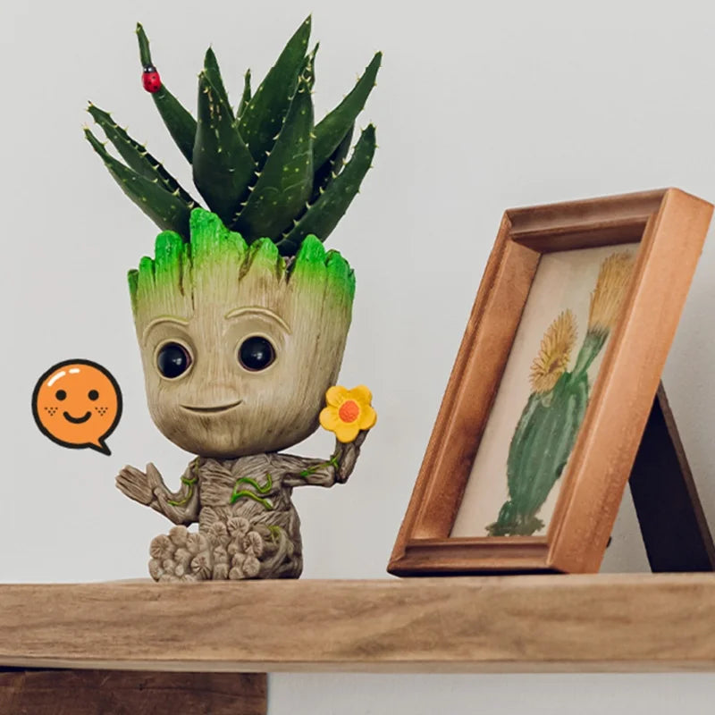 Groot Flower Pot – Planter & Pen Holder Figurine