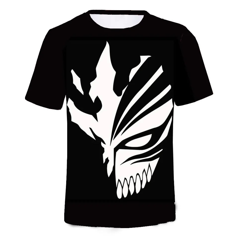 Bleach 3D Print T-Shirt – Anime Streetwear Tee