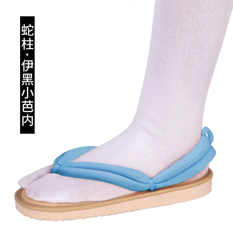 Demon Slayer Wooden Clogs – Anime Cosplay Sandals