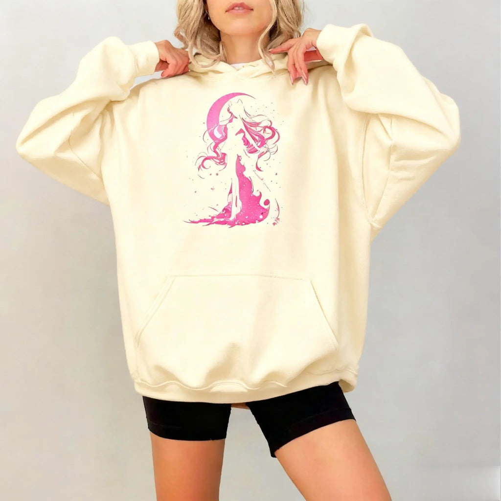Sailor Moon Oversized Hoodie – Kawaii Anime Pullover