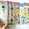 Pikachu 3D Bubble Stickers – Pokémon Kids Toy