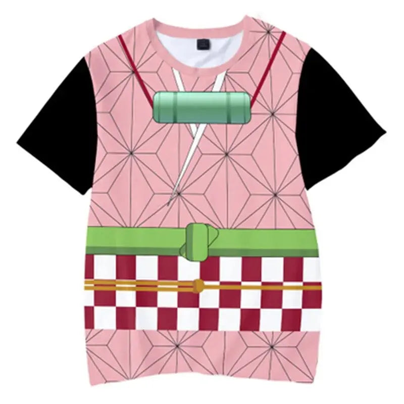 Shinobu Kocho Kids 3D T-Shirt – Demon Slayer Anime Tee