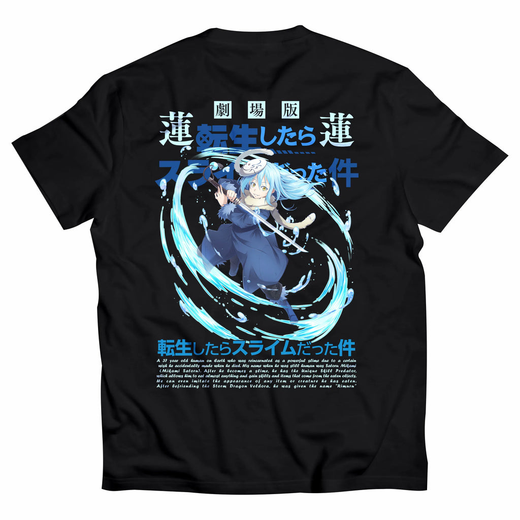 RIMURU TEMPEST That Time I Got Reincarnated as a Slime TSD002# JAPANESE ANIME SHIRT Anime T-Shirt Anime T-shirt Cotton Combed 30s Unisex
