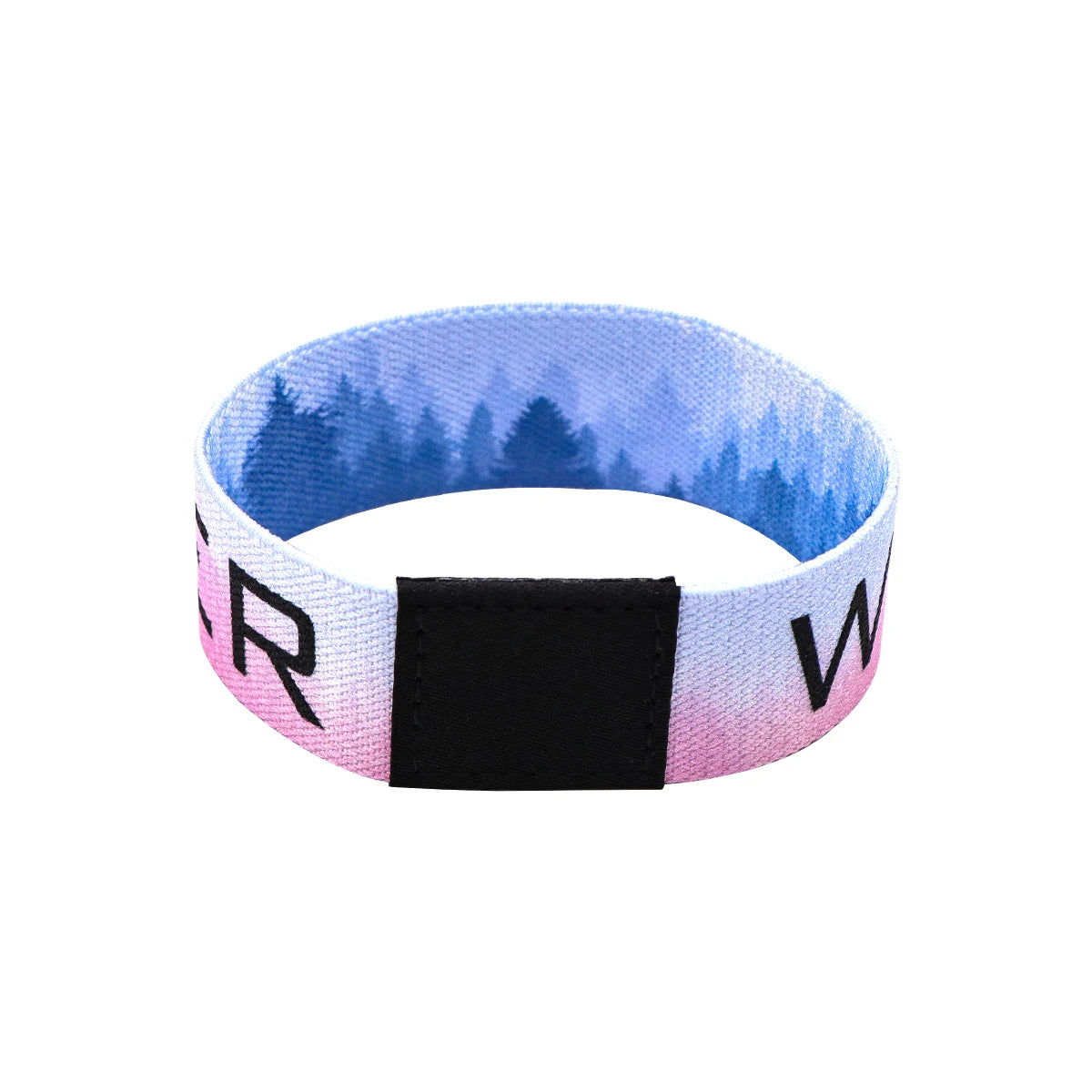 Sunflower Art Waves Wristband Bracelet