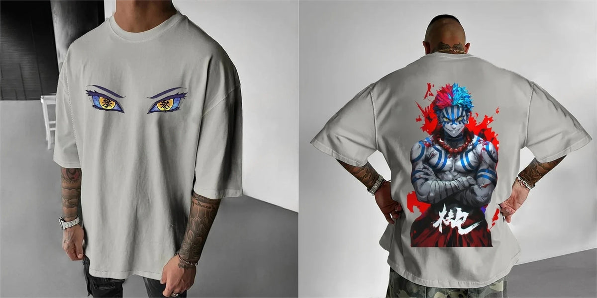 Akaza T-Shirt – Demon Slayer Kids & Adults Anime Tee