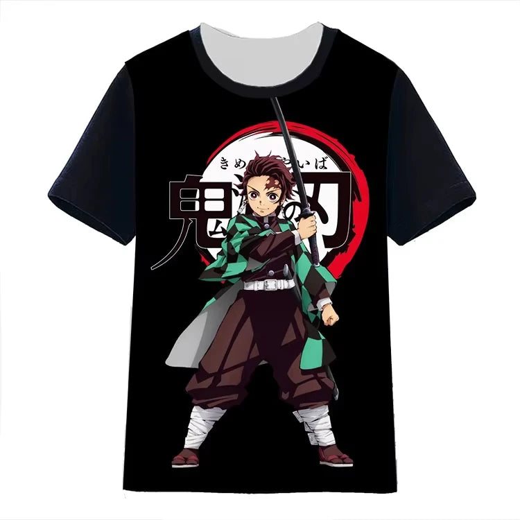 Tanjiro & Nezuko T-Shirt – Demon Slayer Graphic Tee