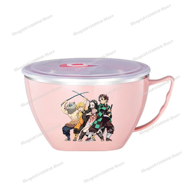 Demon Slayer Stainless Steel Noodle Bowl