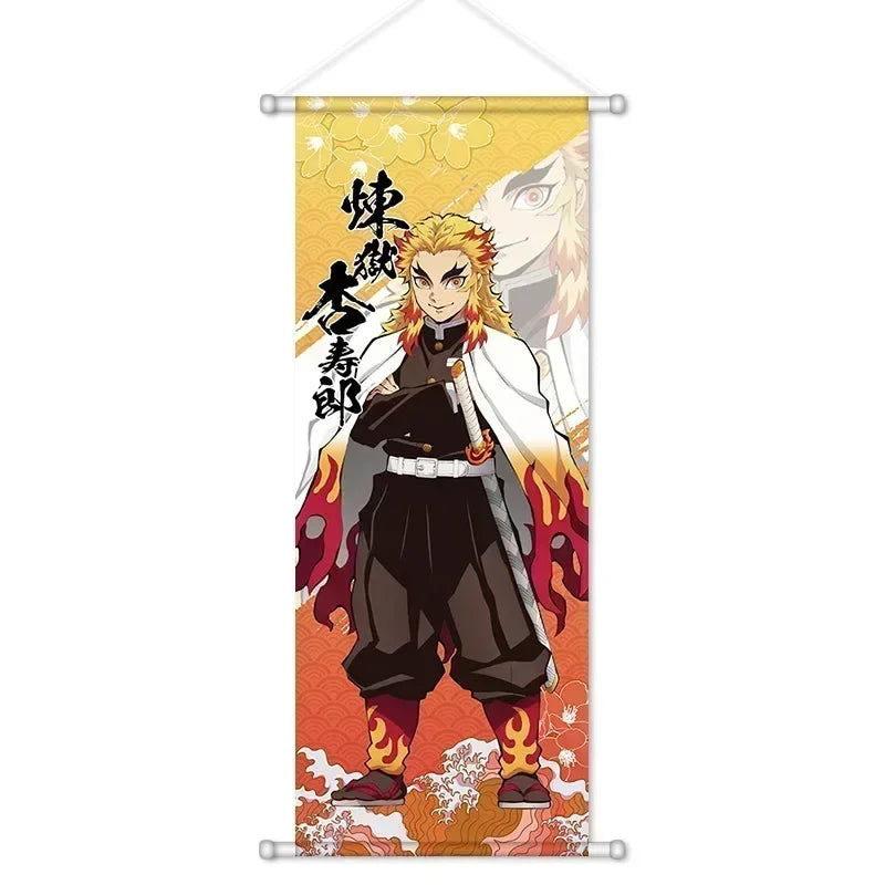 Demon Slayer Wall Art Canvas – Tanjiro & Nezuko Poster