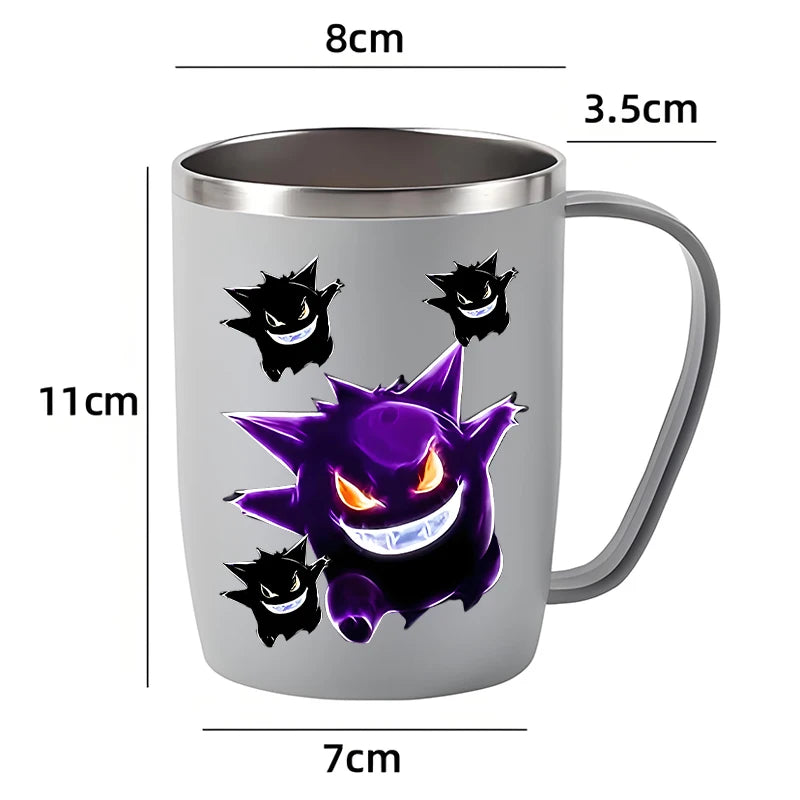 Gengar Stainless Steel Mug 450ml – Pokémon Coffee Cup