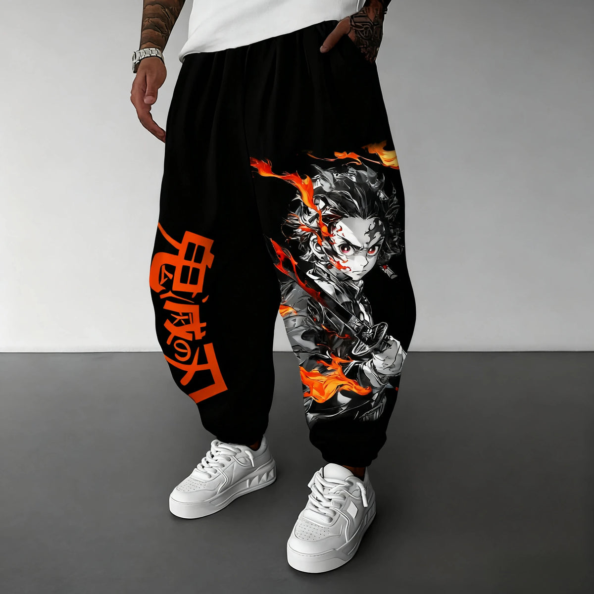 Demon Slayer Sweatpants – Anime Streetwear Joggers